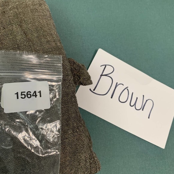 Match Point‎ Womens Blouse Top Small Brown Linen Sleeveless Lagenlook Breathable - Picture 10 of 10